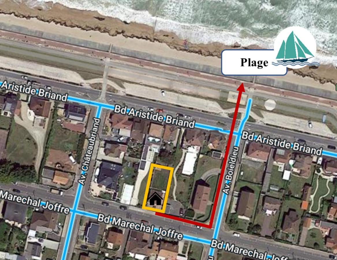 Asteria Villa Ouistreham Kültér fotó